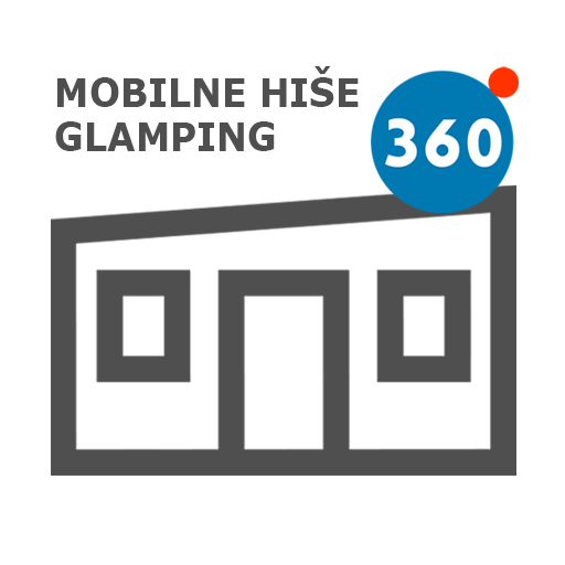 360° 3D virtualni ogledi za mobilne hiše, glamping
